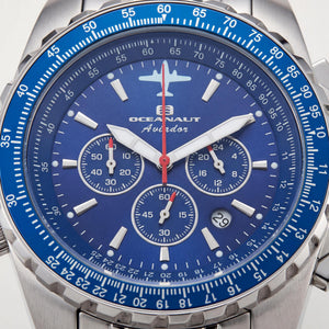 Oceanaut Men's Watch — front view, Quartz movement 45mm