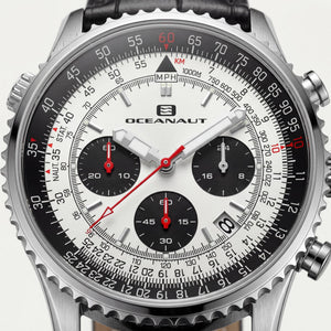 Oceanaut Men's Watch — front view, Quartz movement 46mm