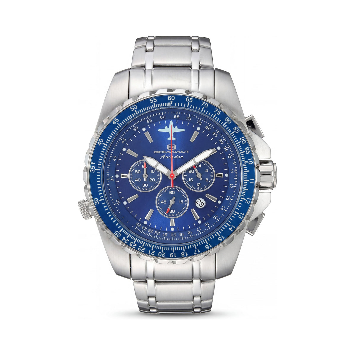 Oceanaut Men's Silver Chronograph Watch, 45mm, Photo 1