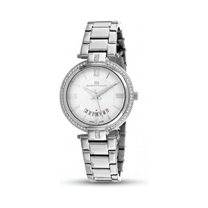 Oceanaut White Dial Stainless Steel Women's Watch, 32mm