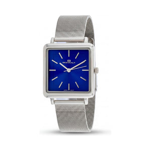 Oceanaut Blue Dial Stainless Steel Women's Watch, 40mm