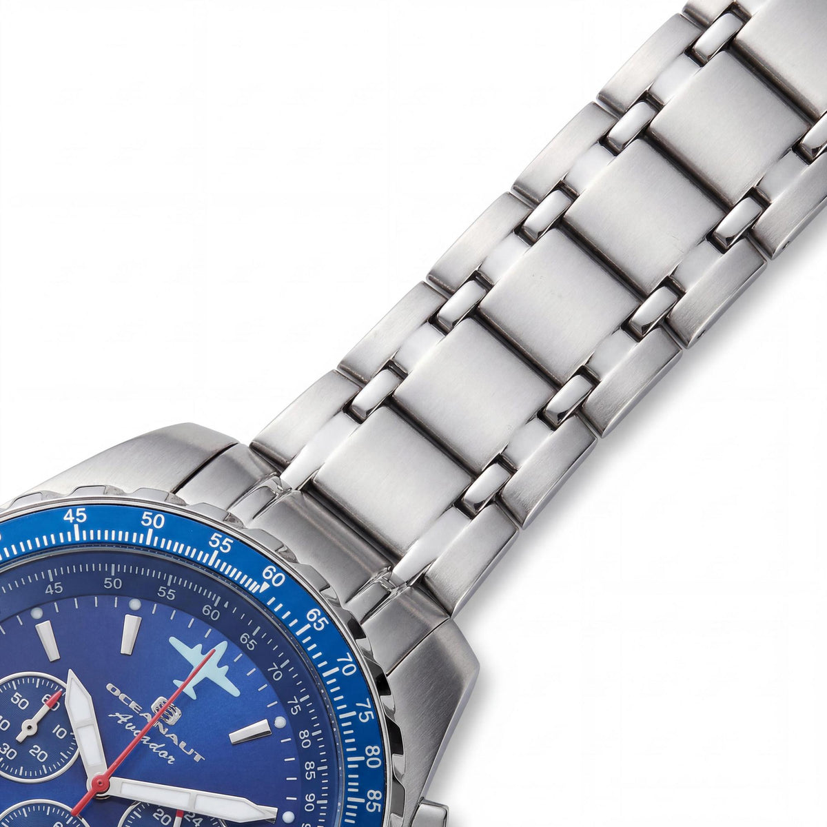 Oceanaut Men's Silver Chronograph Watch, 45mm, Photo 3