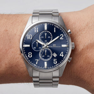 Oceanaut Men's Watch — side view, Stainless Steel case 40mm