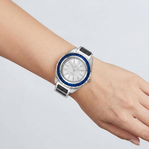 Oceanaut Women's Watch — side view, Stainless Steel case