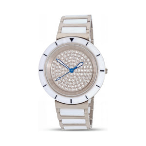 Oniss Toulon ON7260 Silver Dial Stainless Steel Women's Watch, 40mm
