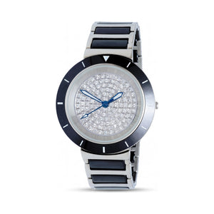 Oniss Toulon ON7261 Silver Dial Stainless Steel Women's Watch, 40mm