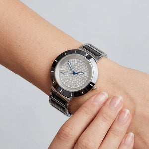 Oniss Toulon ON7261 Women's Watch — side view, Stainless Steel case 40mm