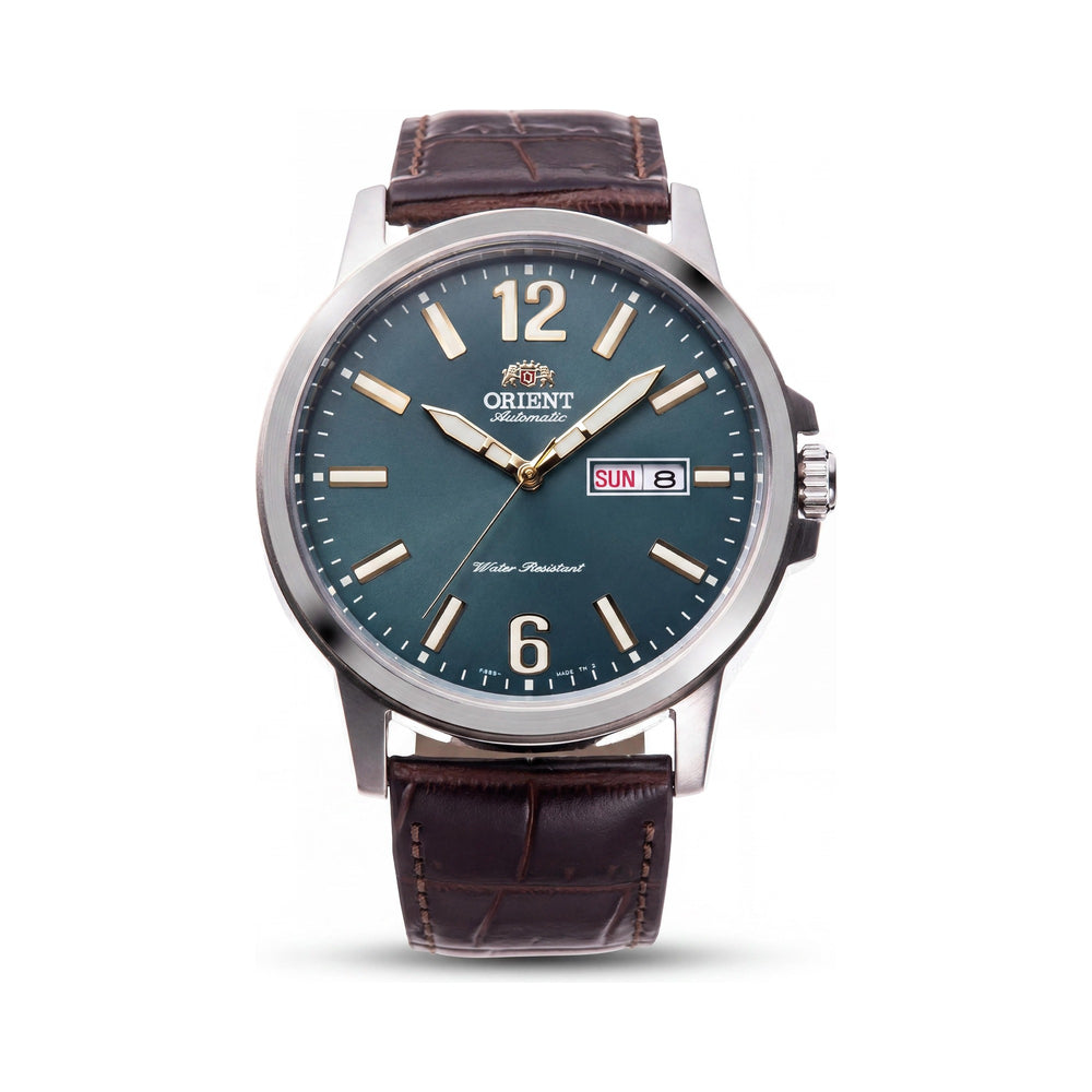 Orient Casual Silver Stainless Steel Men's Watch, 42mm