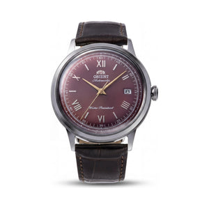 Orient Classic Bambino Silver Steel Unisex Watch, 40mm