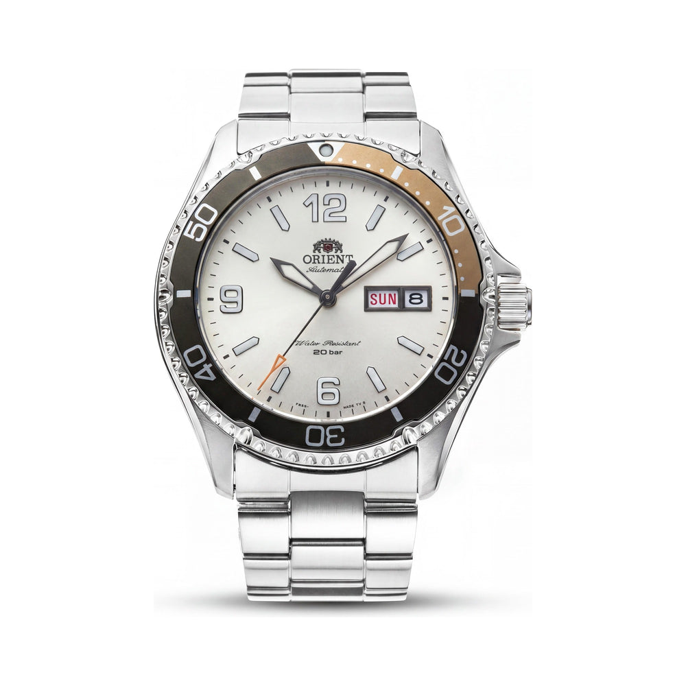 Orient Modern Gray Stainless Steel Unisex Watch, 42mm