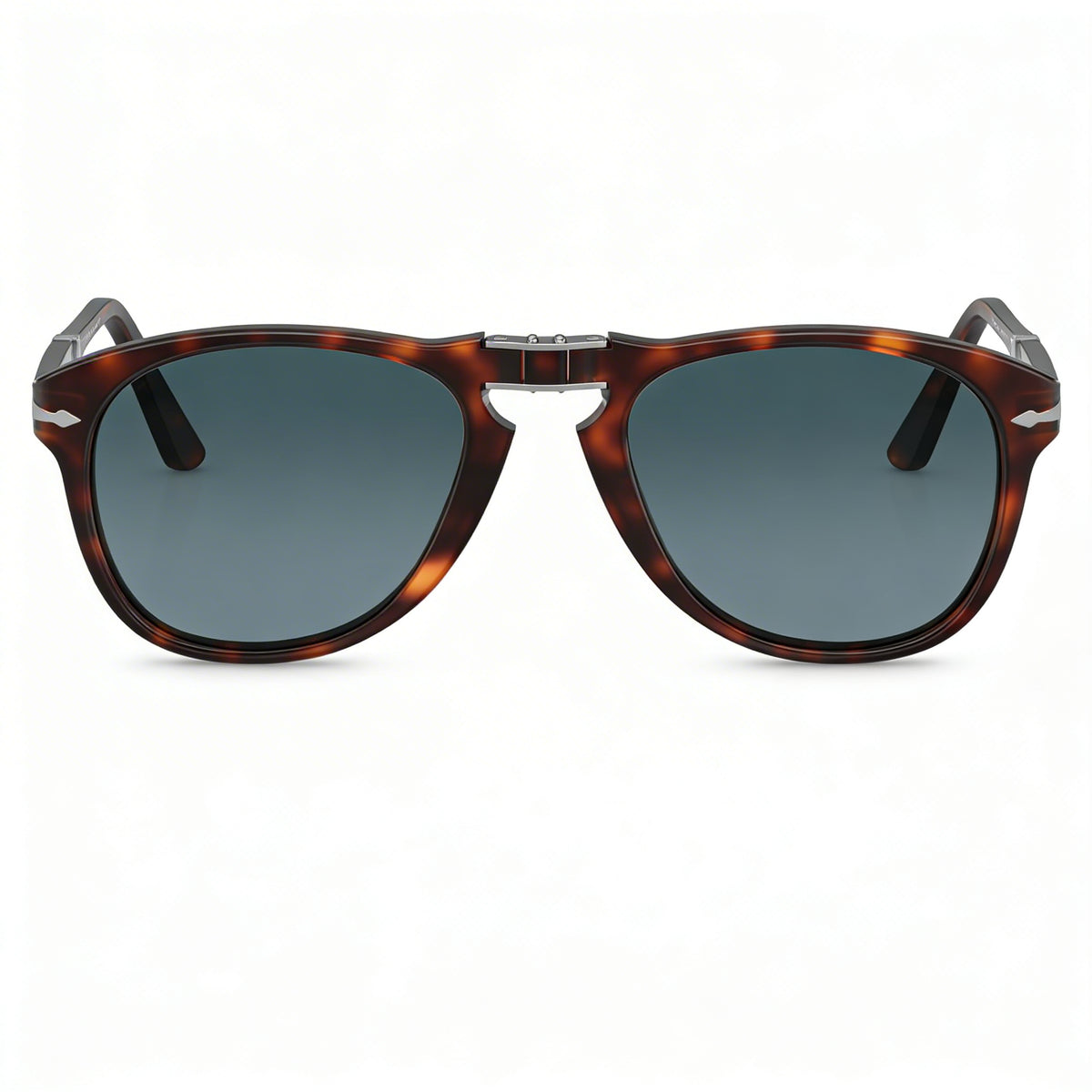 Persol Po0714 Folding Havana Aviator Sunglasses Unisex, 54mm, Photo 2