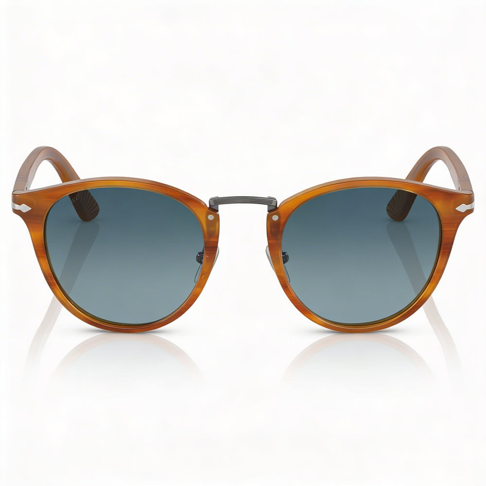 Persol Po3108s Round Sunglasses Unisex — front view, Acetate frame