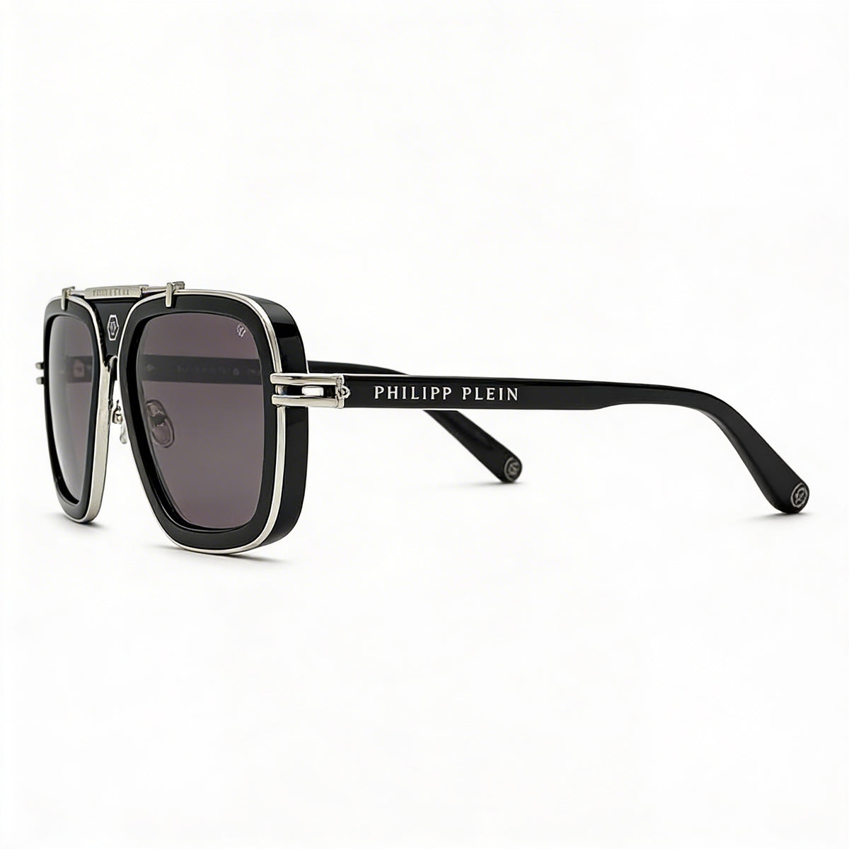 Philipp Plein Spp109m Multi-coloured Aviator Sunglasses for Men, 57mm, Photo 2