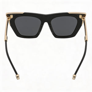 Philipp Plein Spp134s Cat Eye Sunglasses Women — side view, Clear CR39 lens