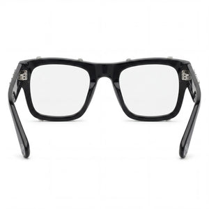 Philipp Plein VPP042W Rectangle Eyeglasses Unisex — interior view, Polycarbonate demo lenses