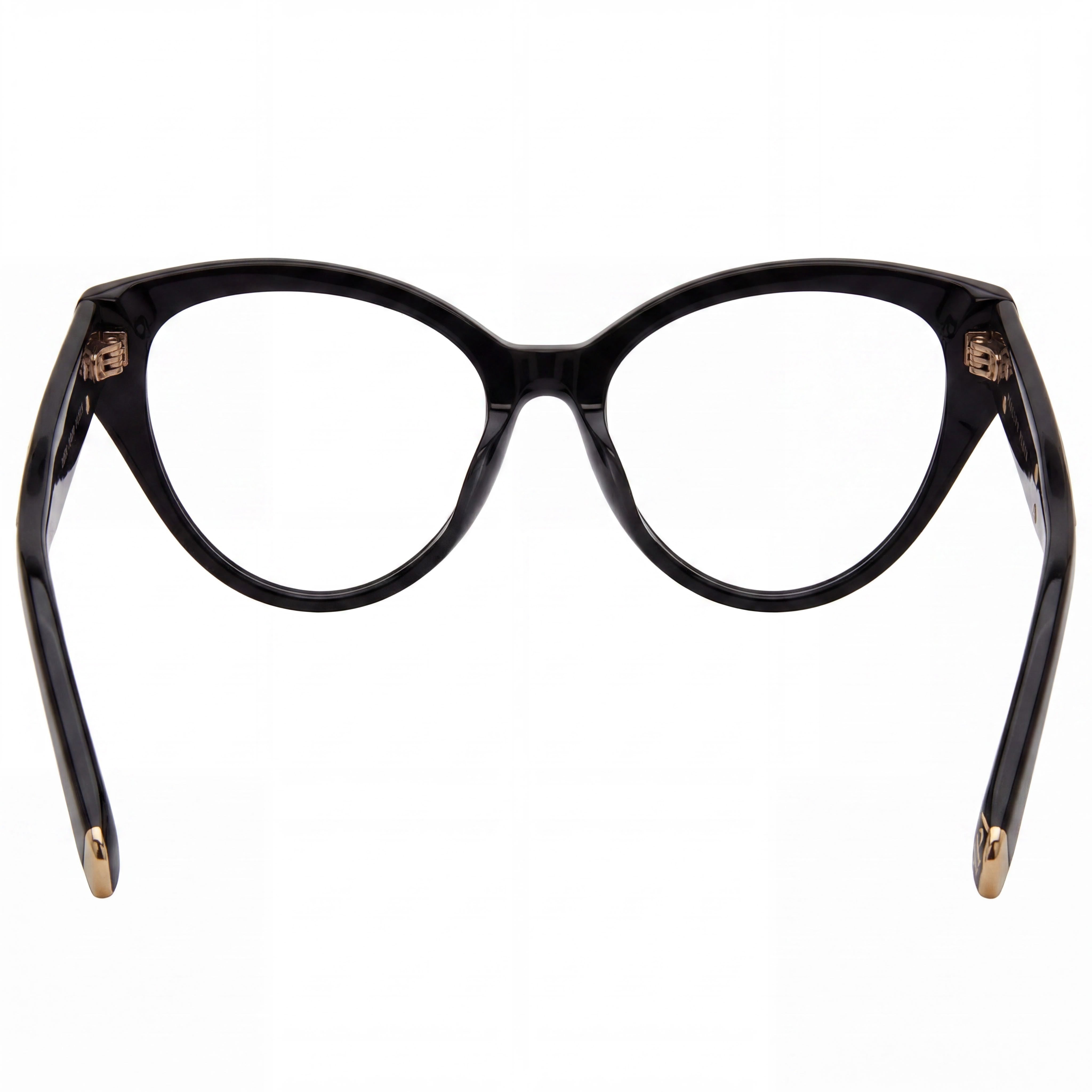 Philipp Plein VPP052M Black Rectangle Eyeglasses for Women, 54mm, Photo 3
