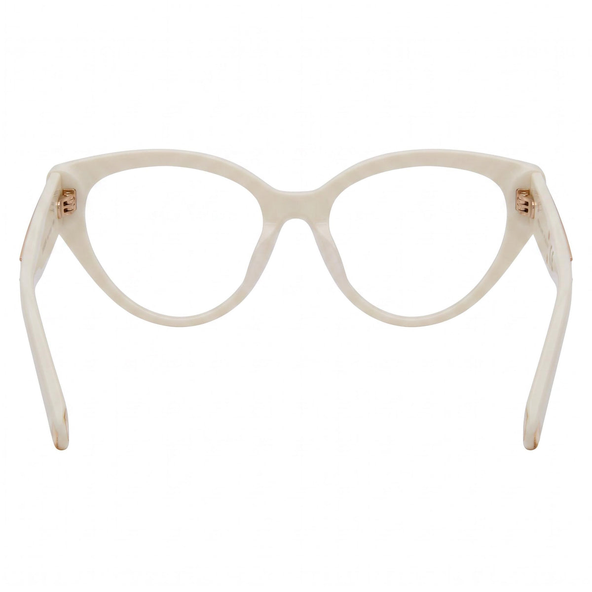 Gafas graduadas Philipp Plein VPP052M de ojo de gato blancas para mujer, 54 mm, Photo 3