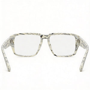 Philipp Plein VPP081 Rectangle Eyeglasses for Women — front view, Plastic