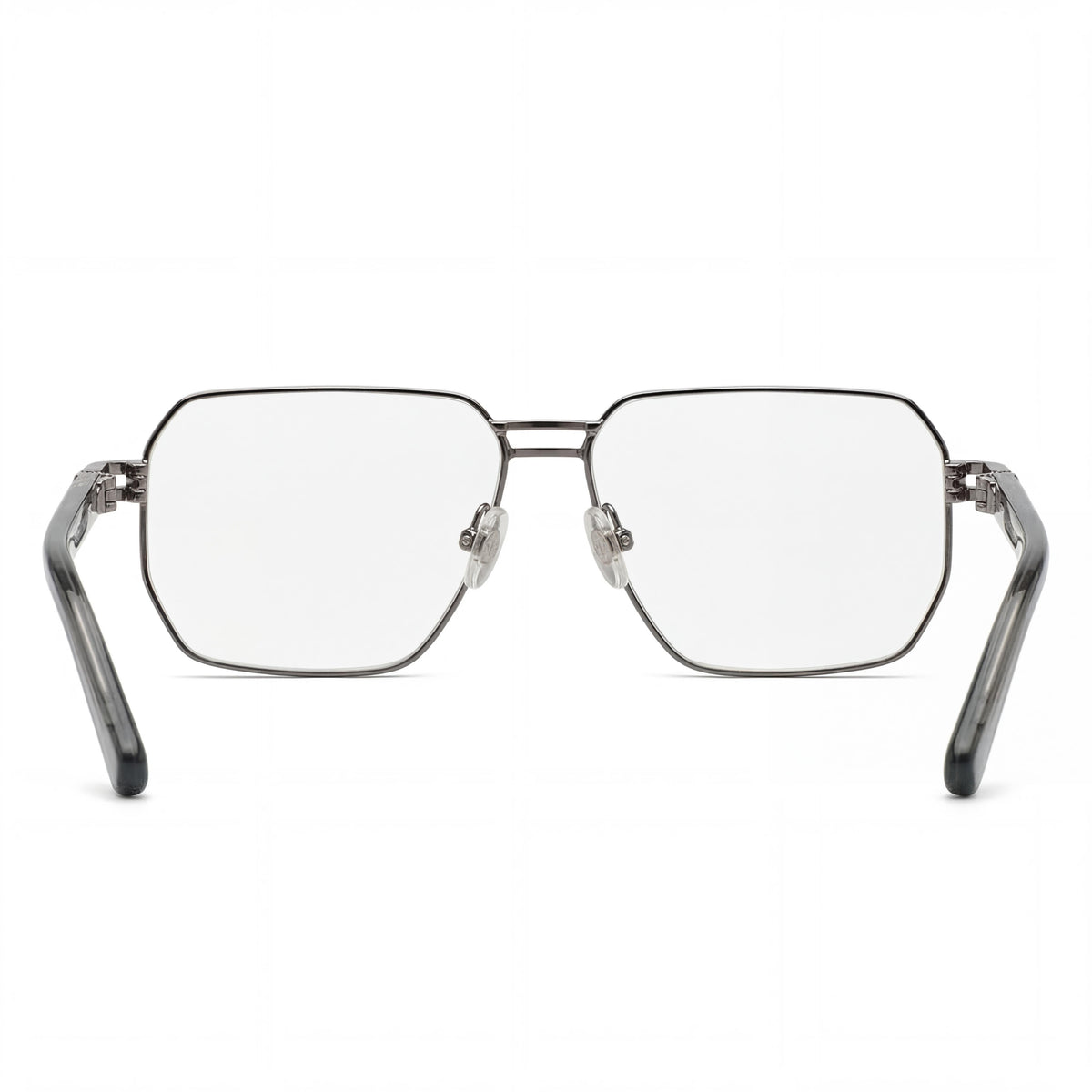 Philipp Plein Vpp114m Ruthenium Aviator Eyeglasses for Men, 58mm, Photo 3