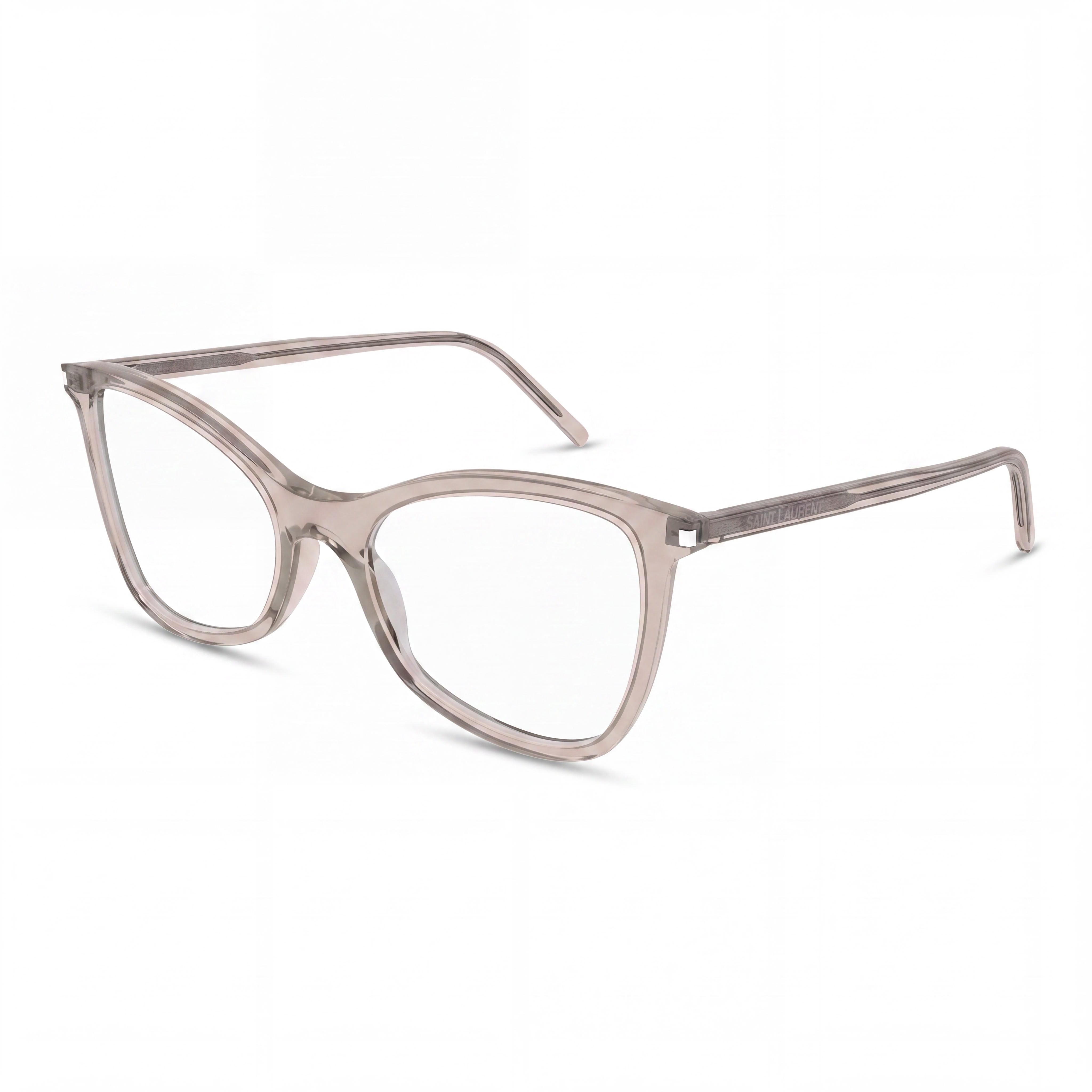 Gafas Yves Saint Laurent Sl 478 Jerry-004 para mujer, de plástico transparente color nude, de 53 mm, Photo 1