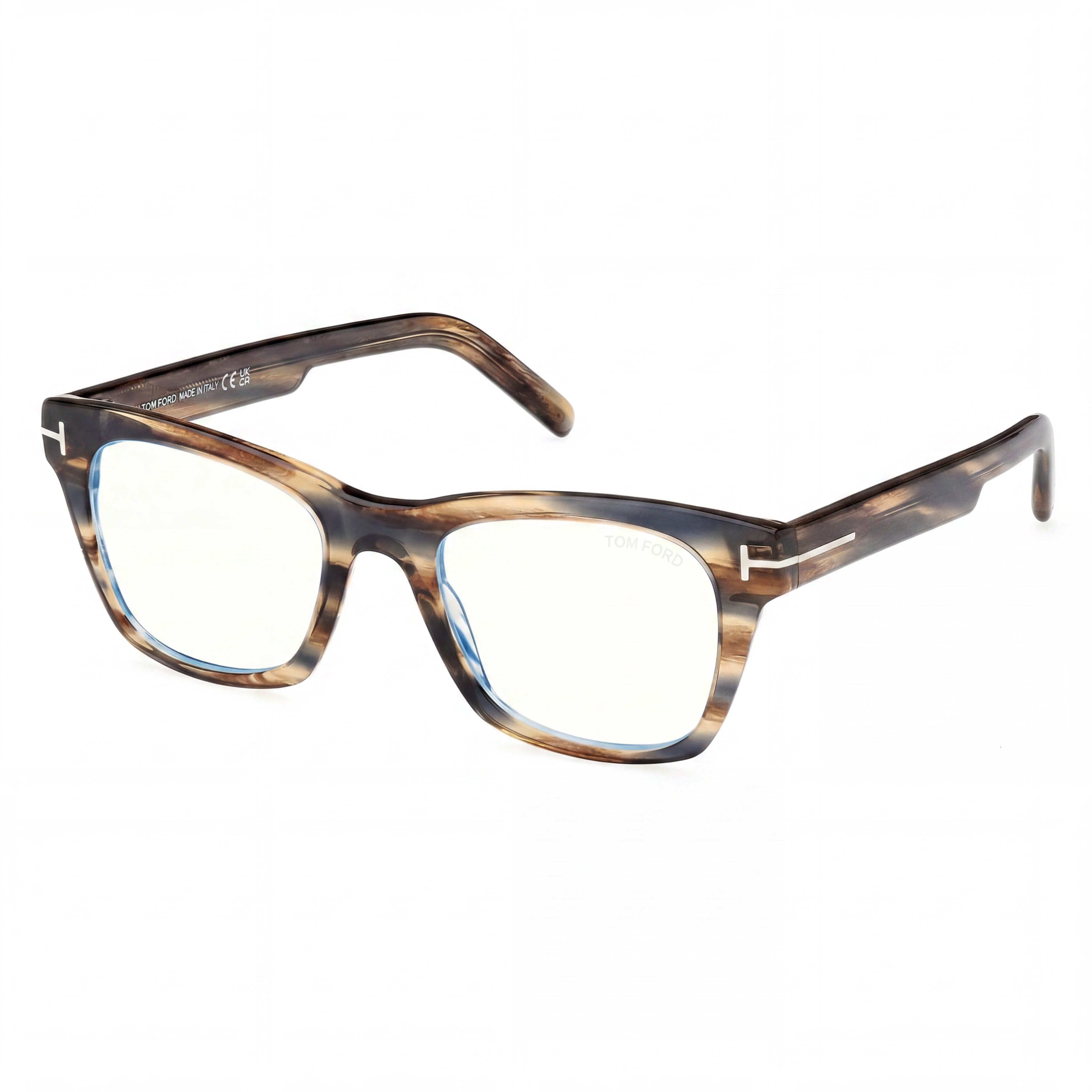 Tom Ford Ft5886-b Men’s Acetate Sunglasses Shiny Tobacco Brown, Palladium 52-20-145, Photo 1