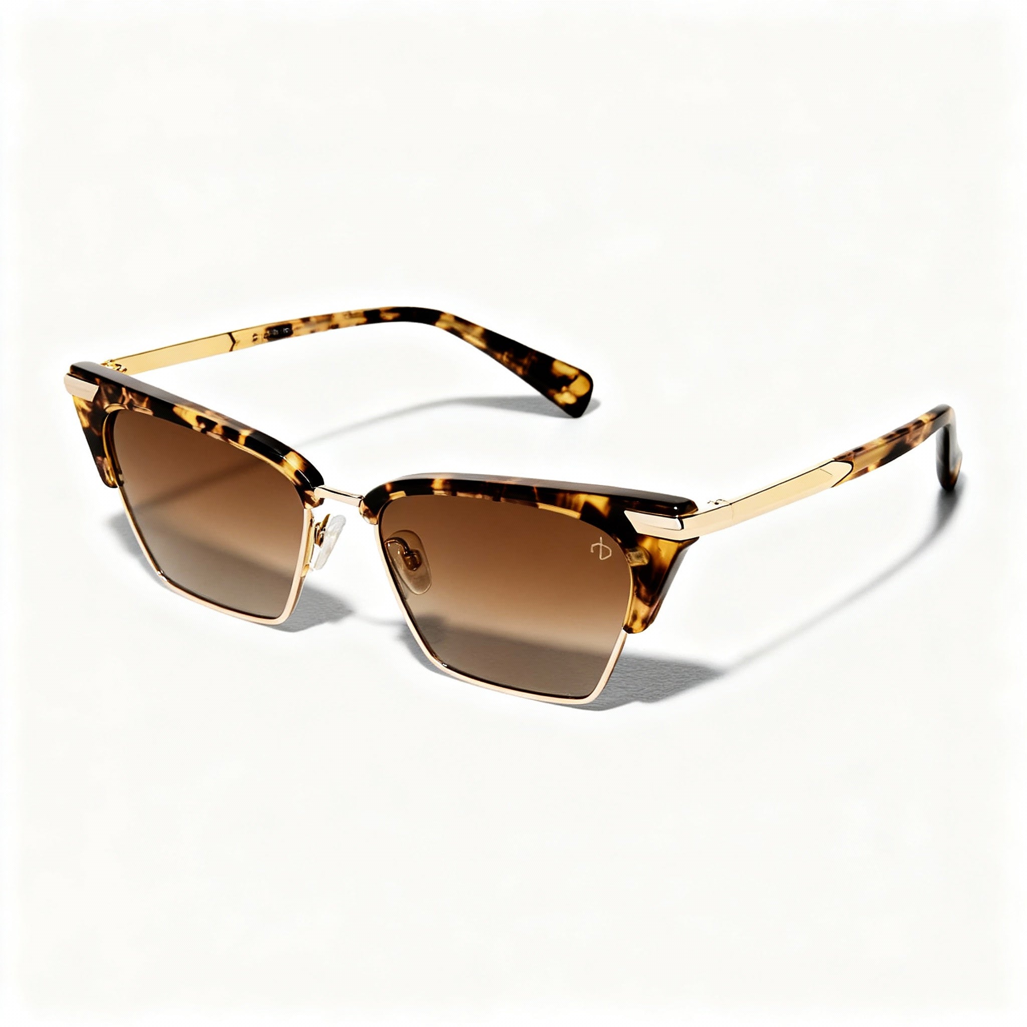 rag & bone Rnb1053/S Women’s Beige Havana Plastic Sunglasses with Brown Shaded Lenses 53-16-140