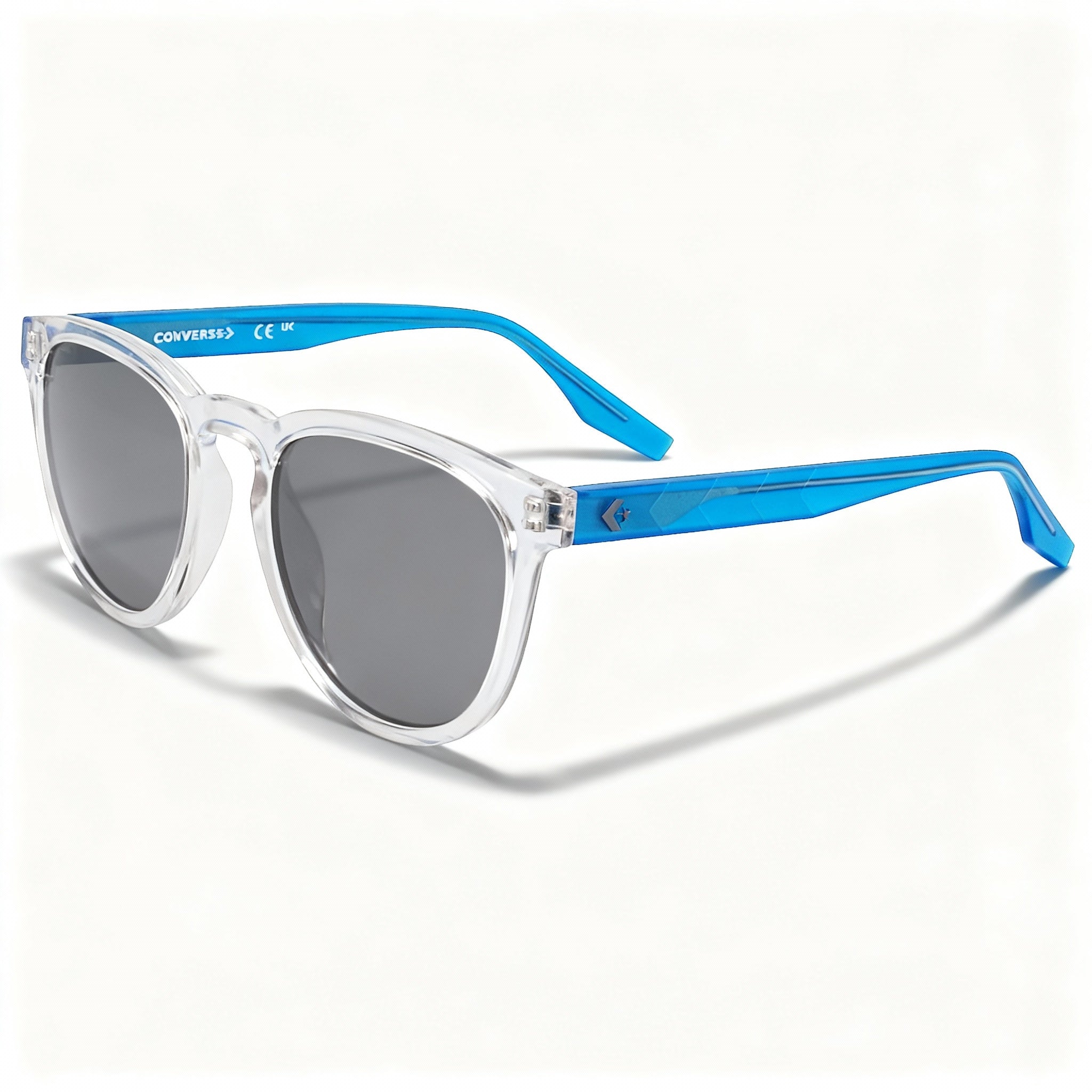 Converse Modern CV541S ADVANCE Men's Injected Frame Eyewear, Crystal Clear Polycarbonate UV Protection Lenses, 52mm