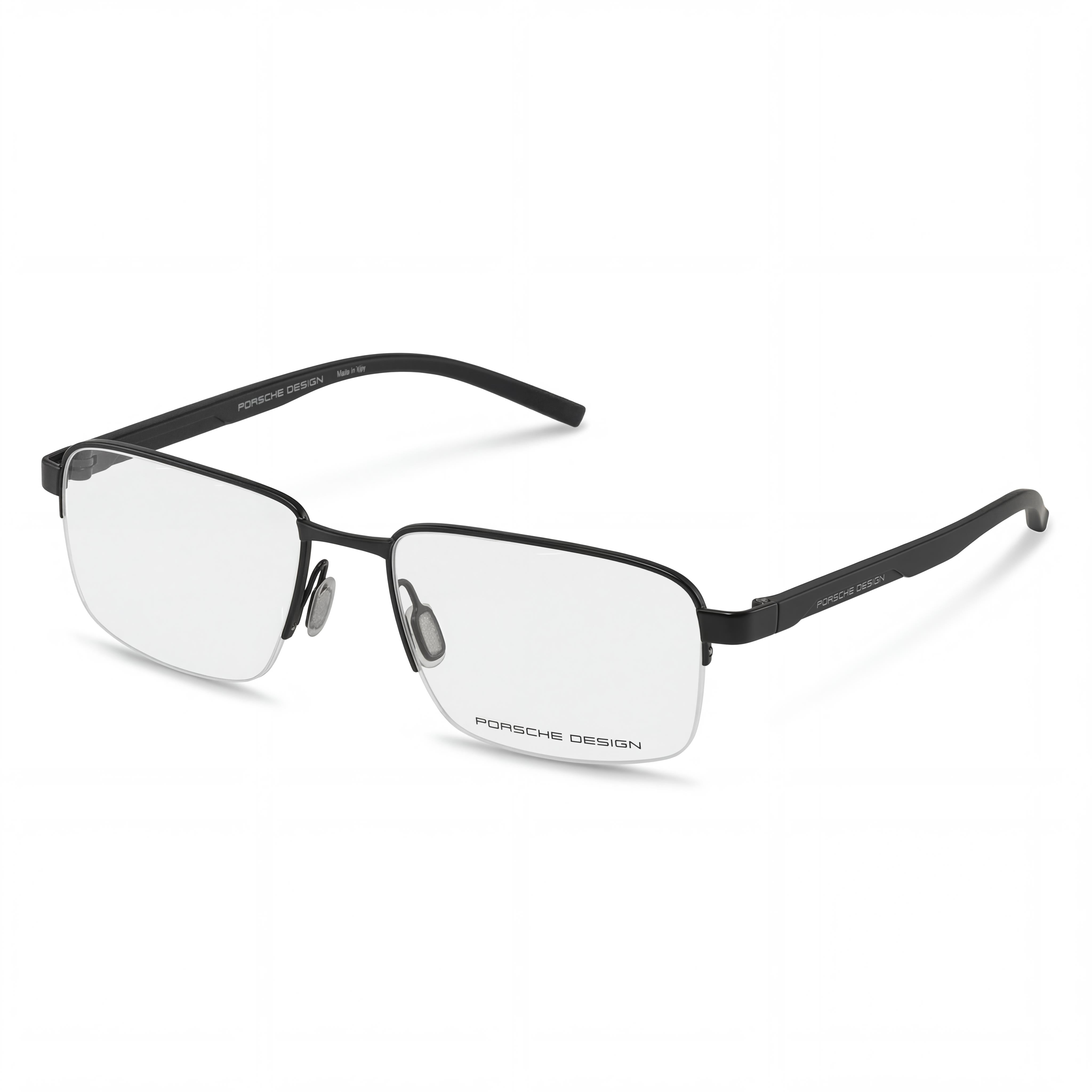 Porsche Modern P8747 Women's Sunglasses, Metal Frame in Black, UV Protected Lenses, 56mm, Photo 1