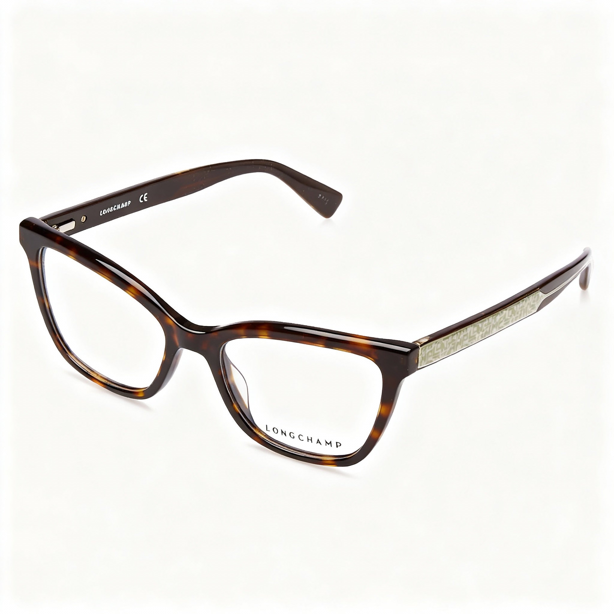 Longchamp LO2689 Women's Casual Tortoise Frame Eyewear with Polycarbonate Lenses, 53mm Lens Width