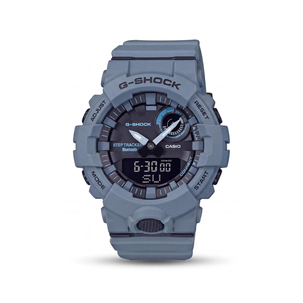 G-Shock GBA800UC-2A Men's Blue Resin Shock & 200M Water Resistant Step Tracker Watch 46mm