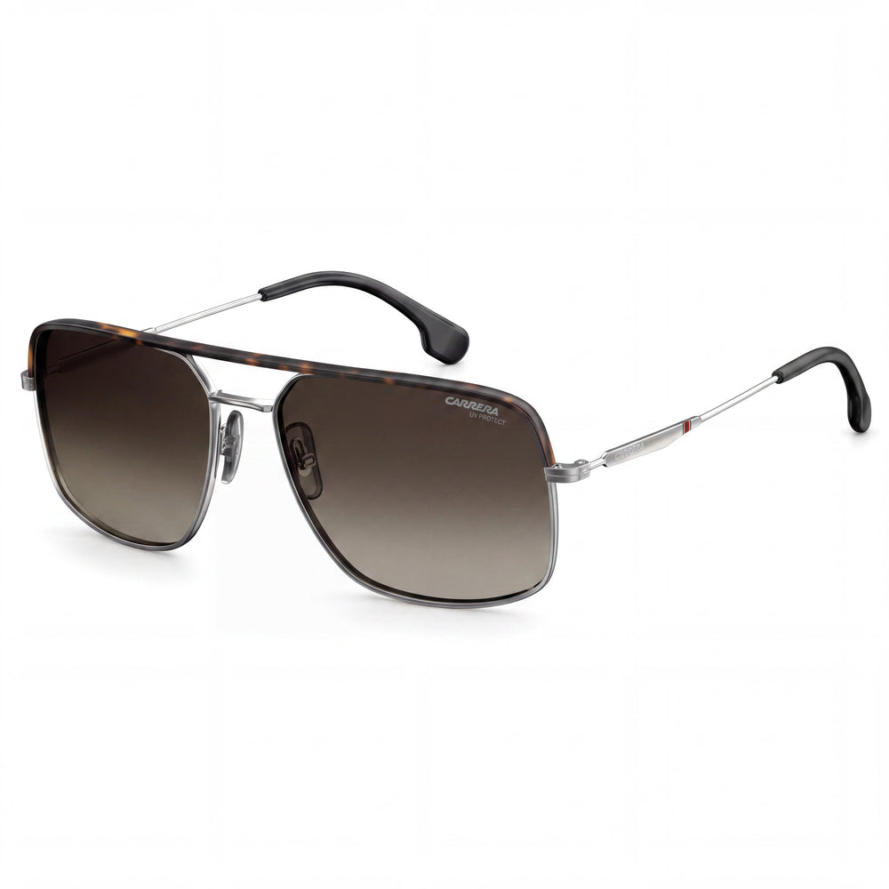 Carrera 152/S Unisex Dark Ruthenium Acetate Navigator Frame Brown Gradient Non-Polarized UV Protection Sunglasses 60mm