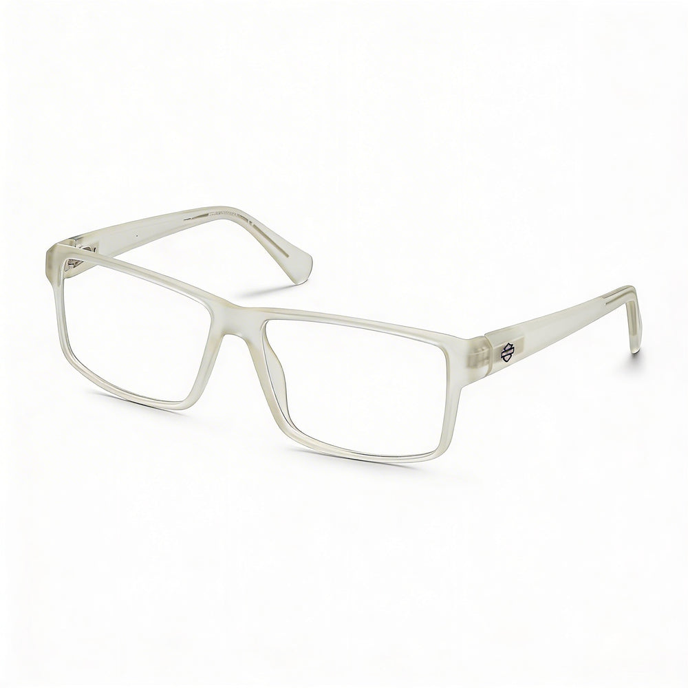 Harley-Davidson Hd0982 Unisex Silver Acetate Polarized Sunglasses with Grey/Brown Lenses 61-20-130mm