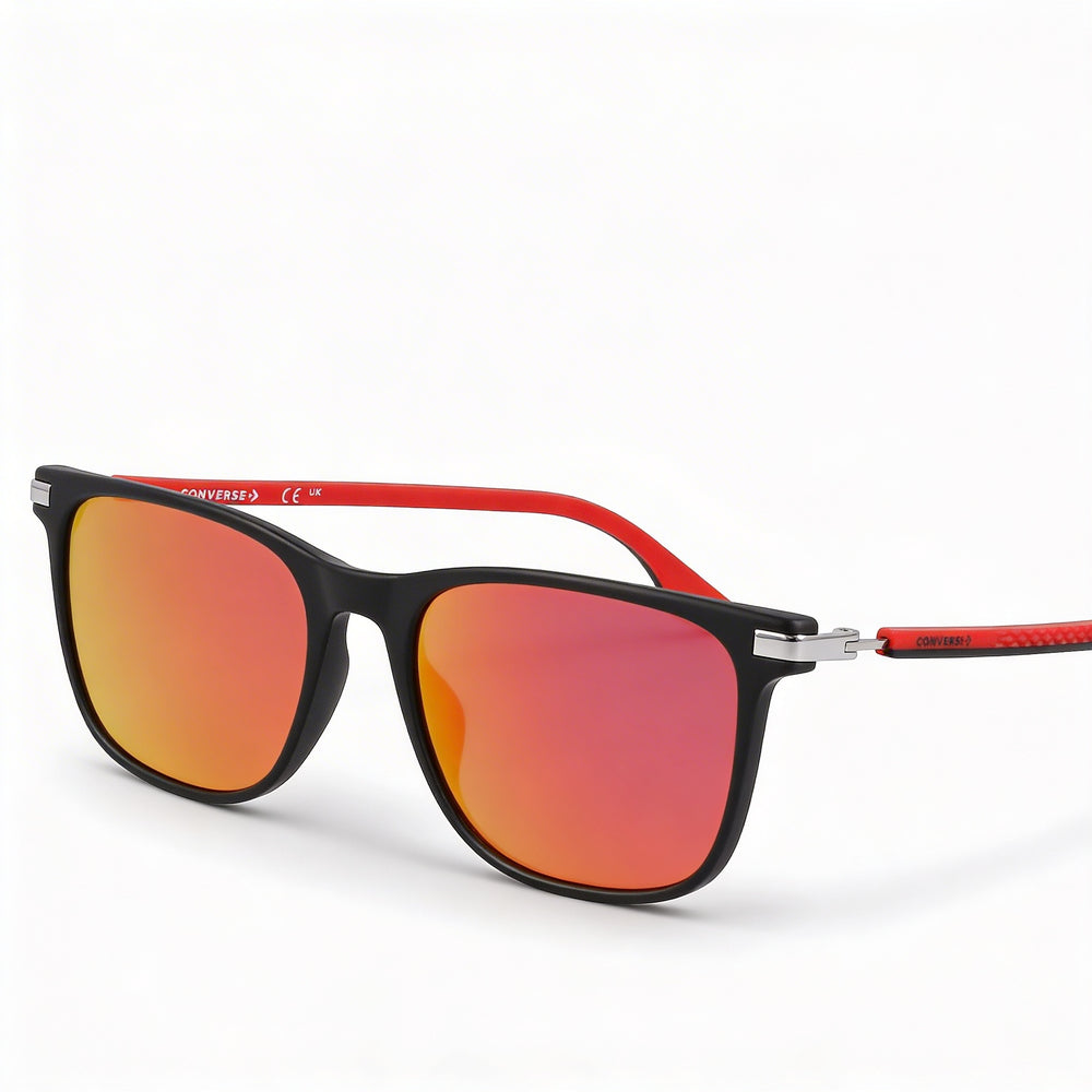 Converse Cv544s North End Unisex Injected Matte Black Frame Polycarbonate Lens UV Protection Eyewear 55mm