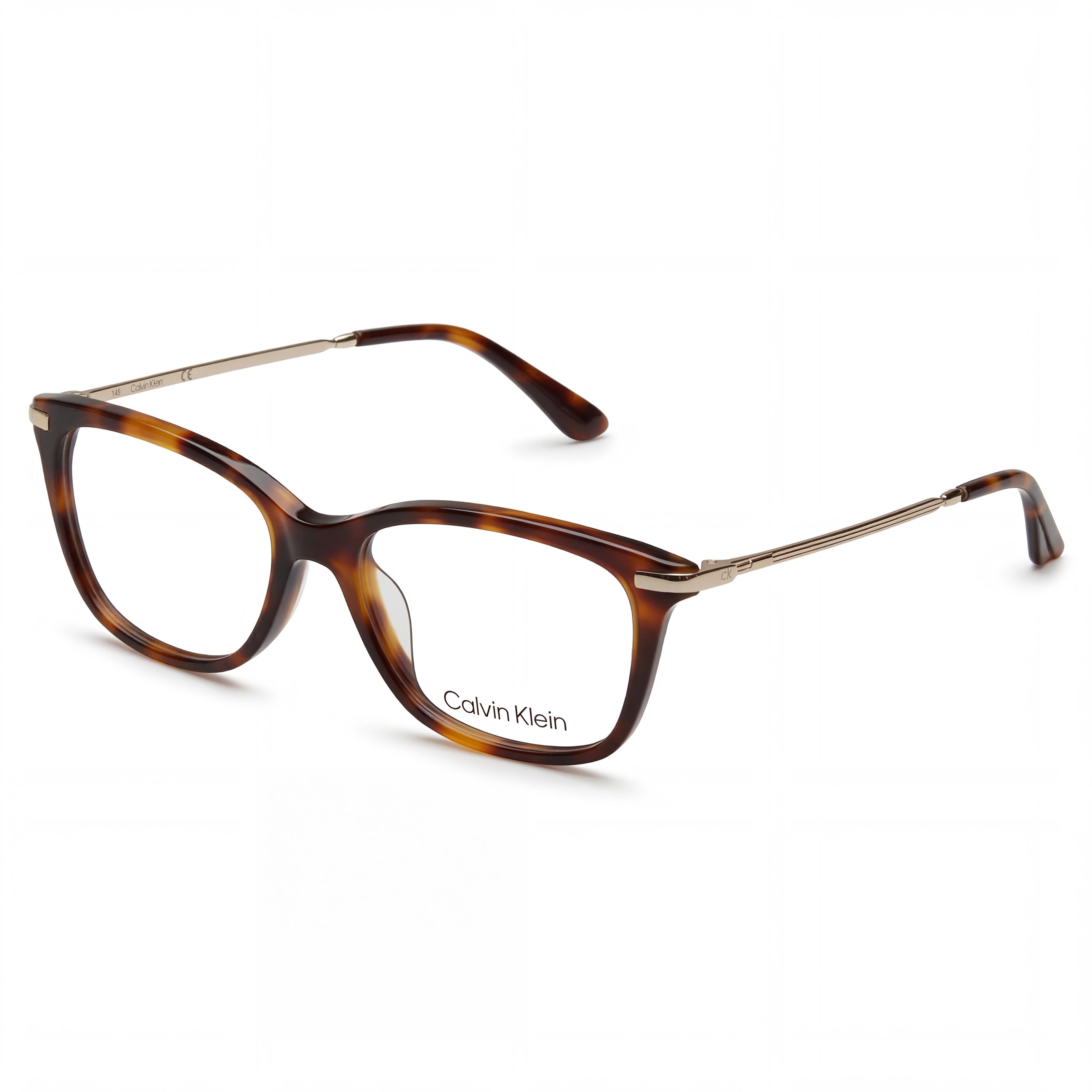 Calvin Klein Ck22501 Women’s Acetate Frame Sunglasses in Brown Havana with Brown Havana Lenses, 54mm, Photo 1