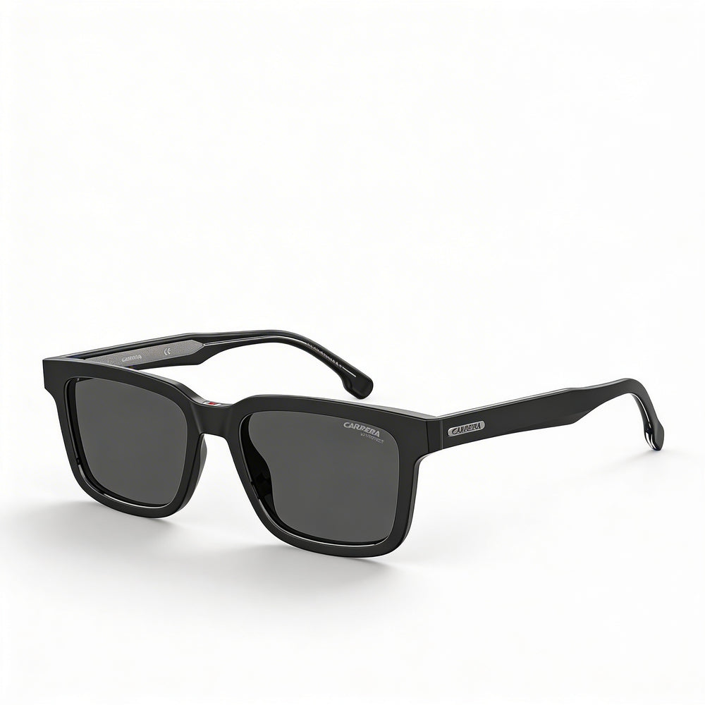 Carrera CARRERA 251/S Unisex Black Acetate Full Rim UV Protection Prescription-Ready Sunglasses 53mm
