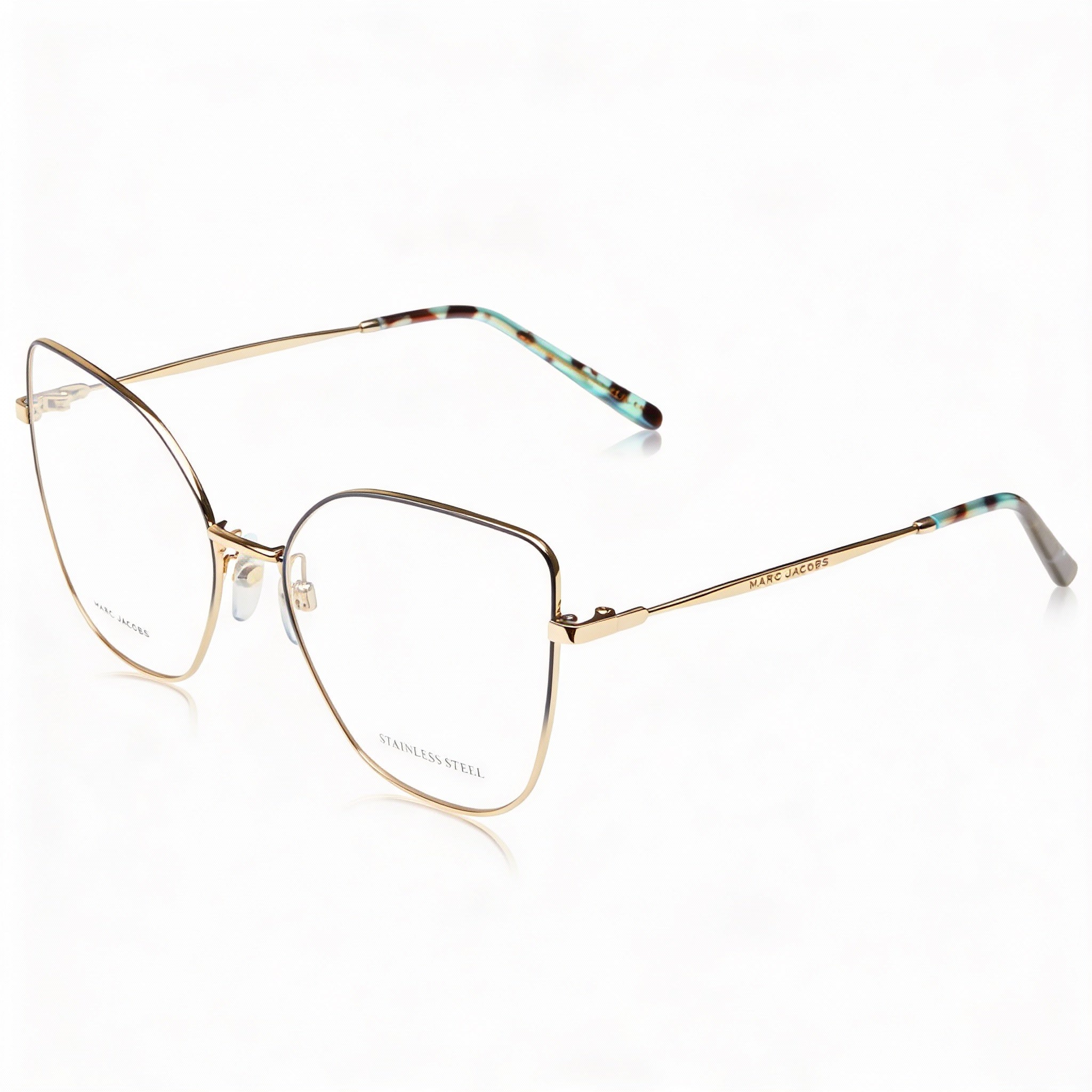 Gafas de sol Marc Jacobs Marc 704 para mujer, de acero inoxidable y con lentes transparentes, talla 56-145-18, Photo 1