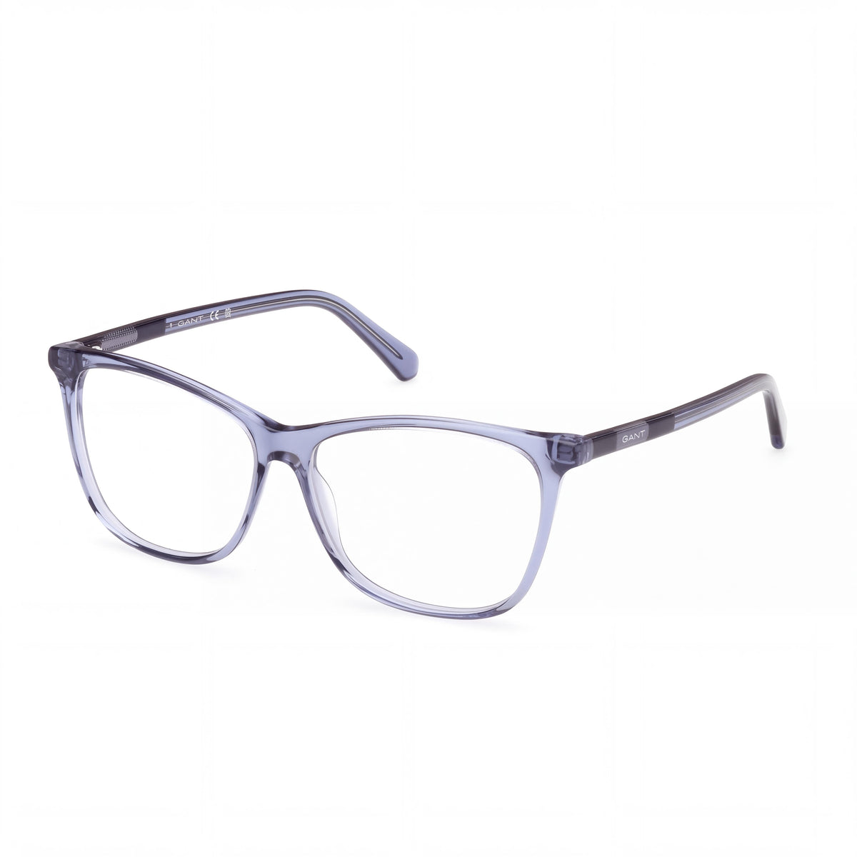 GANT Ga50014 Women's Eyewear with Shiny Blue Plastic Frame & Non- Lenses 55/13/140, Photo 1