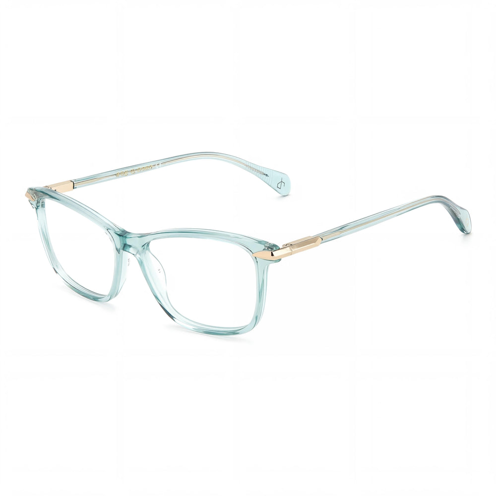 Gafas de sol Rag & Bone Modern para mujer, de acetato verde, con lentes de policarbonato no polarizadas, 52 mm