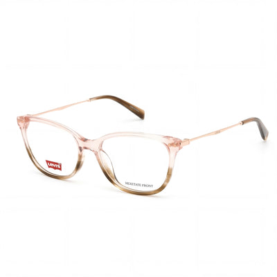 Levi's LV 5021 Men's Pink Horn ECO PMMA Not Demo Lenses Optical Frame, Size 51-16-140