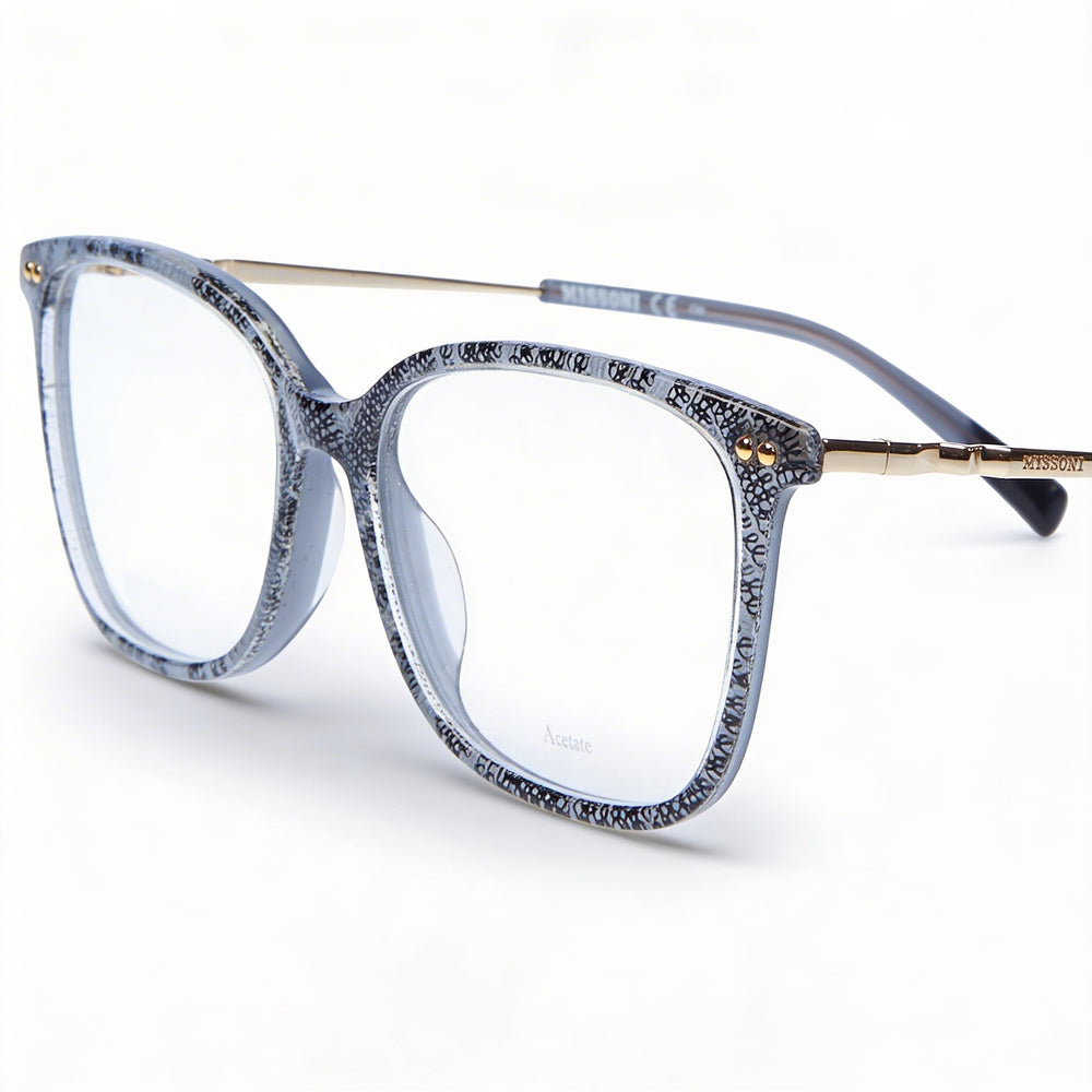 Gafas Missoni Mis 0085 casual para mujer de acetato Habana con lentes de policarbonato 53-15-140mm