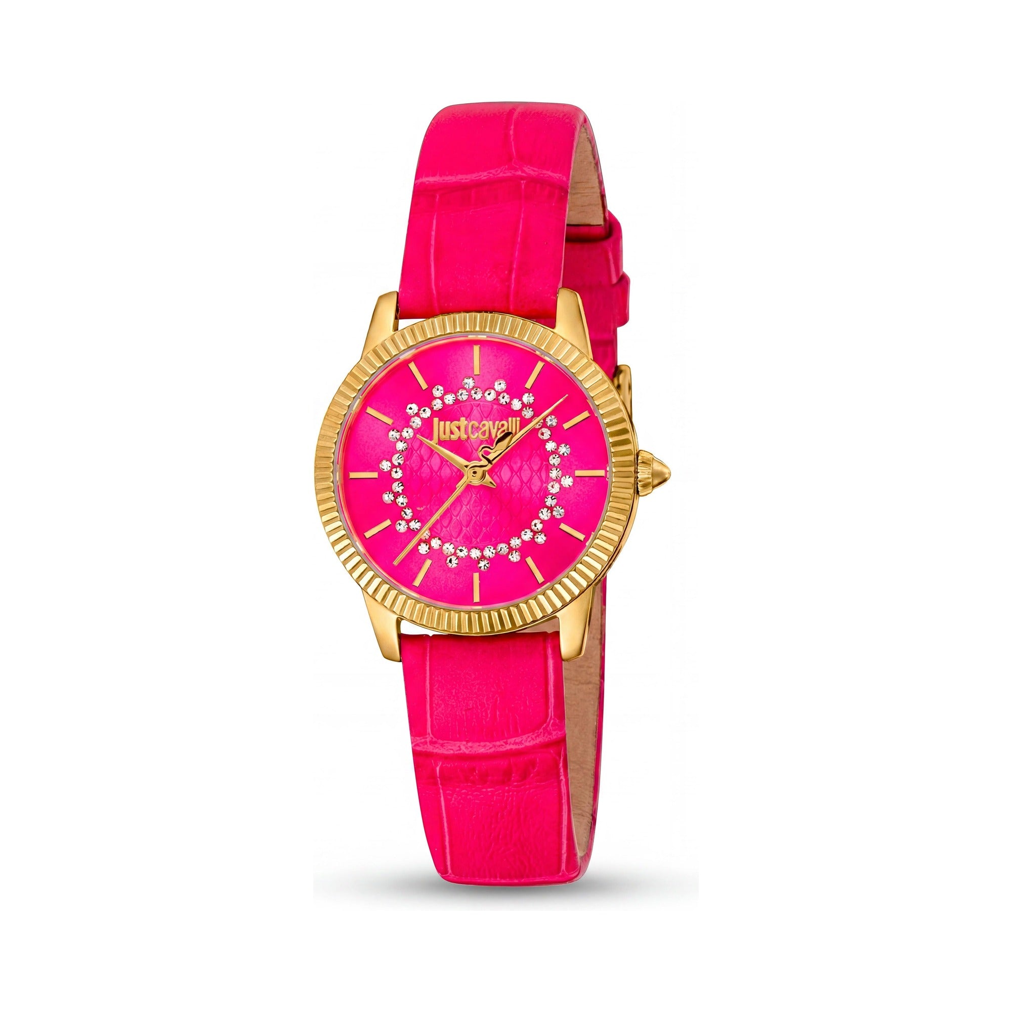 Reloj de pulsera de moda Just Cavalli para mujer, diseño multicolor, movimiento resistente a los golpes, Photo 1