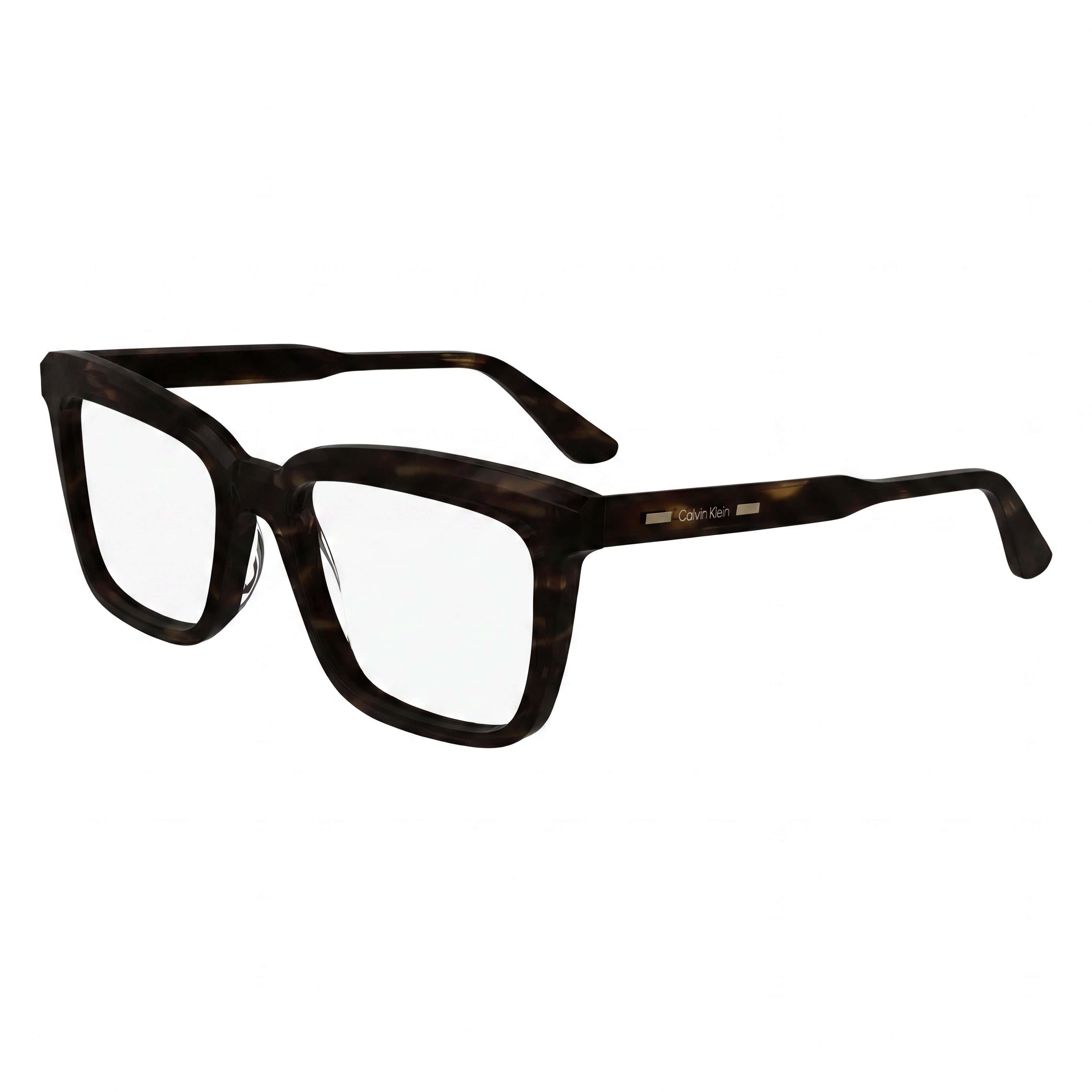 Gafas de sol Calvin Klein Modern para mujer, sin polarizar, con montura de acetato, color marrón habana, ancho de lente de 53 mm, Photo 1