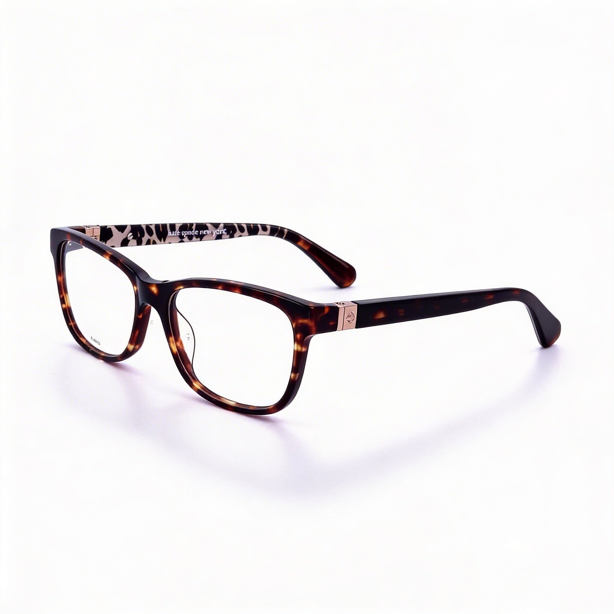 kate spade new york Calley Gafas polarizadas de acetato para mujer Havana Pattern Beige 52mm, Photo 1