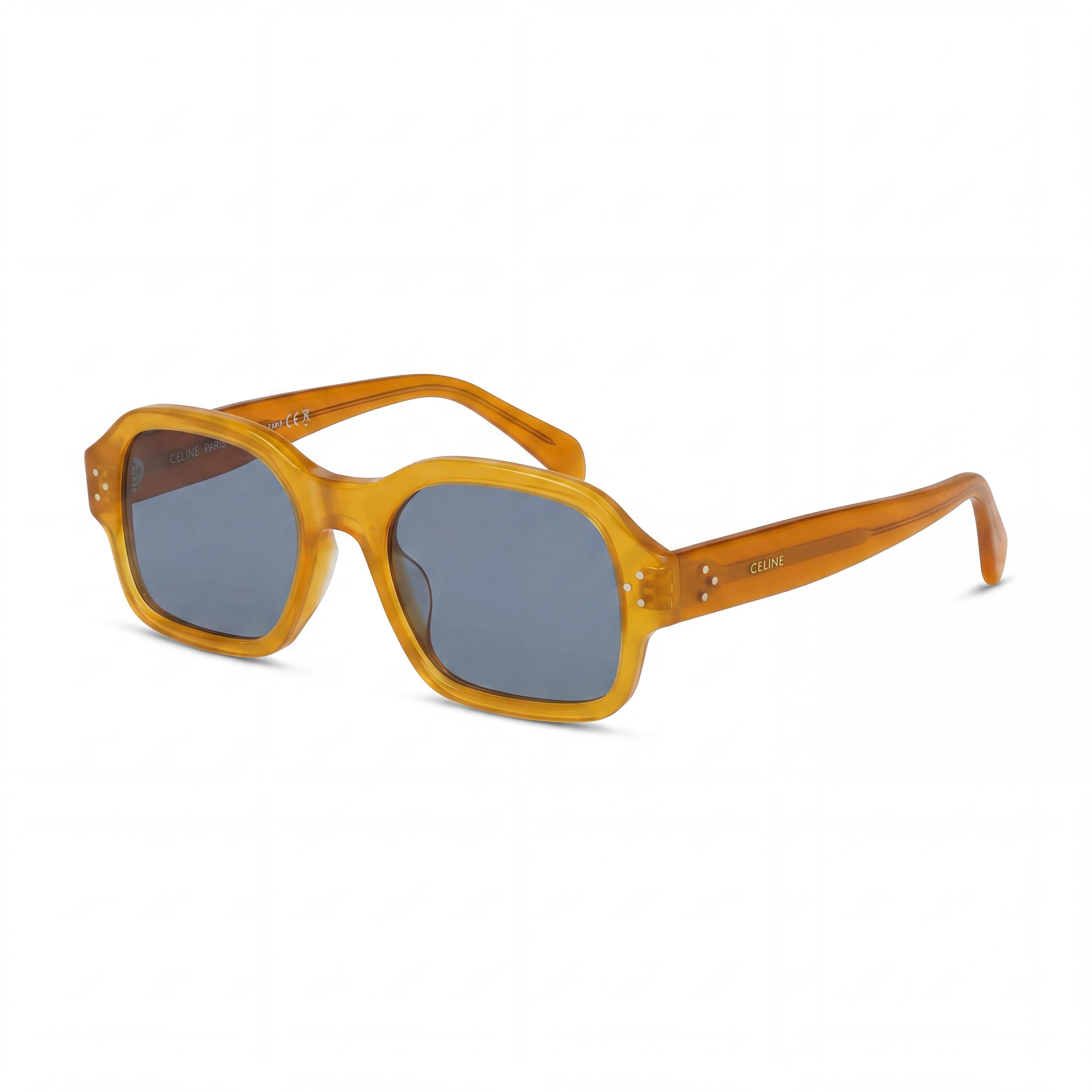 Gafas Céline unisex con montura marrón y azul, Photo 1