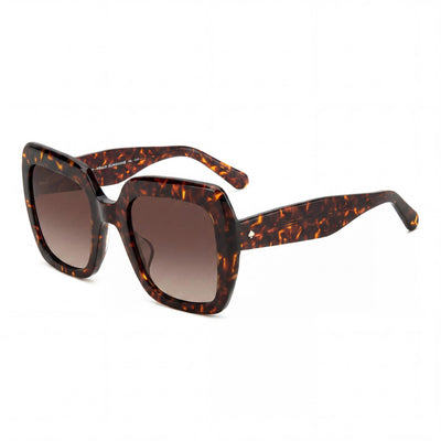 kate spade new york Naomi/S Women's Havana Plastic Frame Brown Shaded UV Protected Sunglasses 52mm