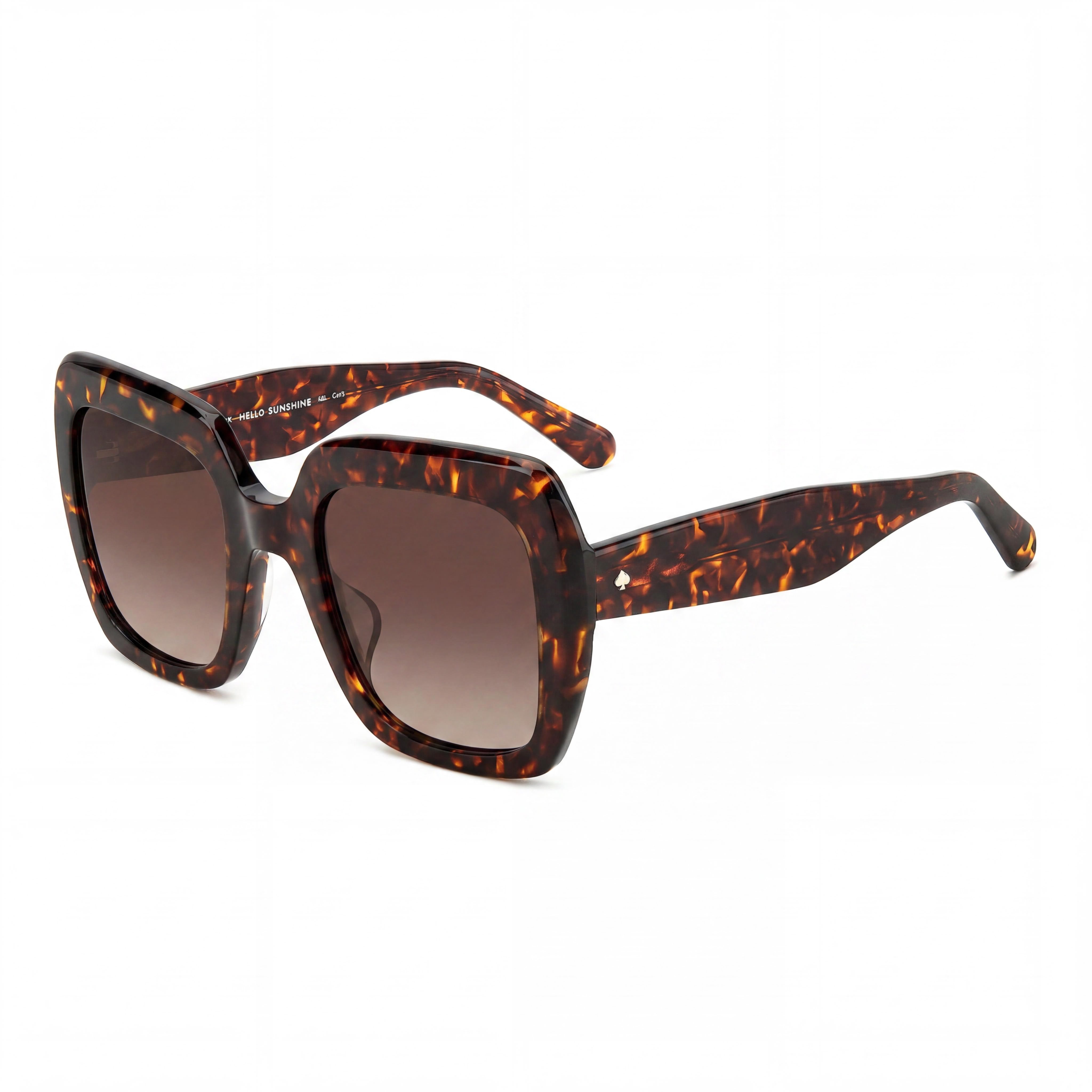 kate spade new york Naomi/S Women's Havana Plastic Frame Brown Shaded UV Protected Sunglasses 52mm, Photo 1