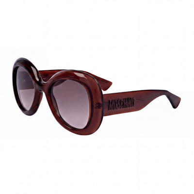 Moschino MOS162/S Gafas de sol mariposa marrones para mujer, 54 mm