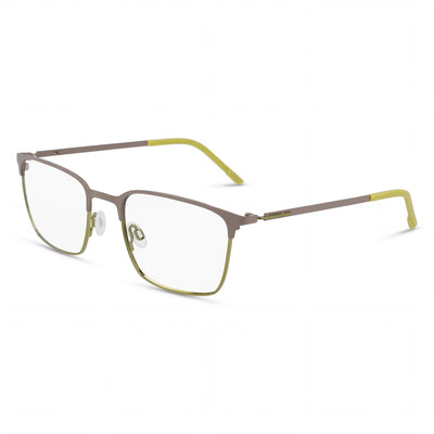 Gafas Flexon E1140 de acetato unisex color gris mate y verde matcha de 54 mm