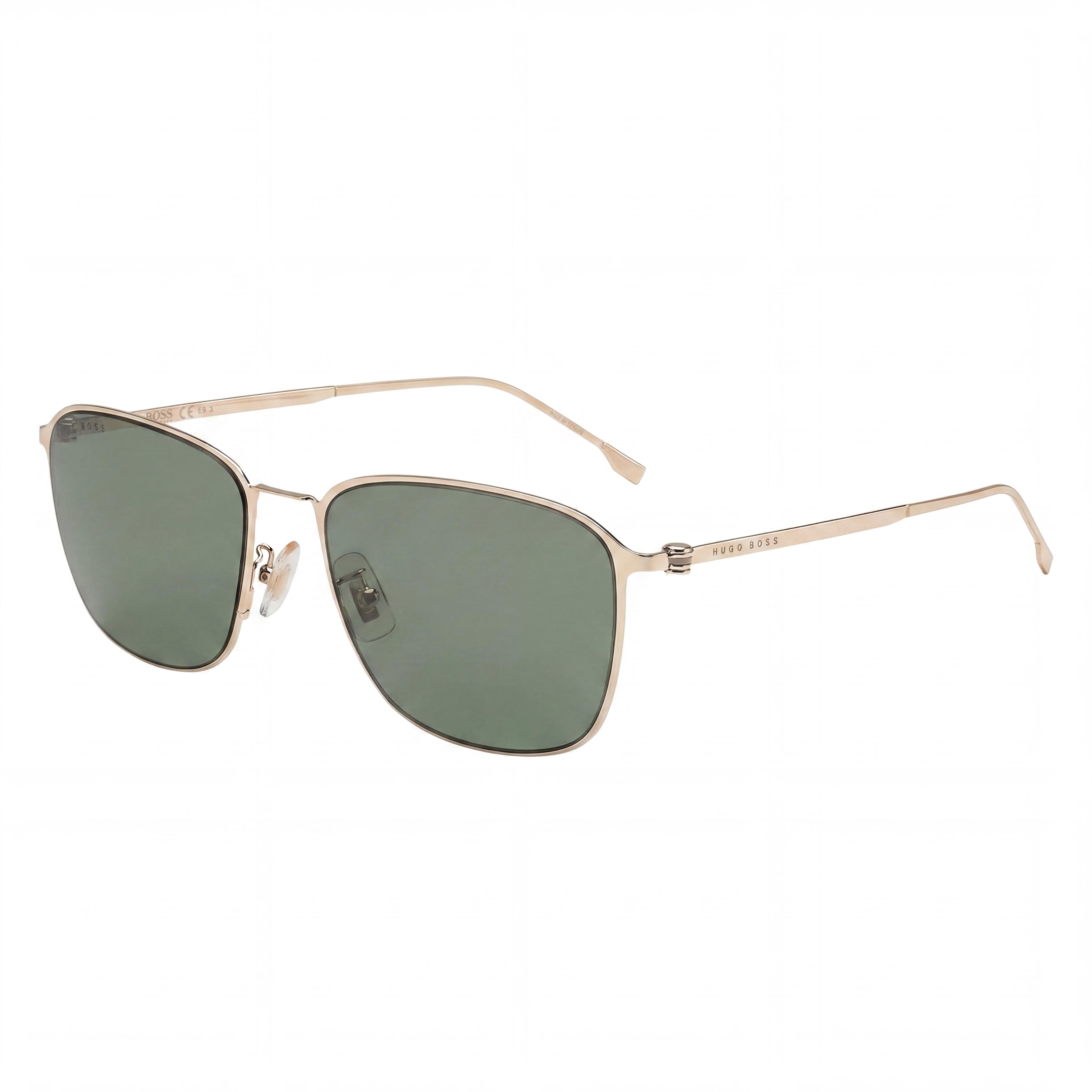Hugo Boss Boss 1405/F/Sk, unisex, montura de acero inoxidable en rutenio mate gris, lentes multicapa blancas, protección UV, 59 mm, Photo 1
