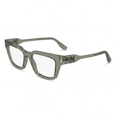 Karl Lagerfeld Men's Modern KL6152 iniettato Light Khaki Eyewear with Polycarbonate Lenses 52mm